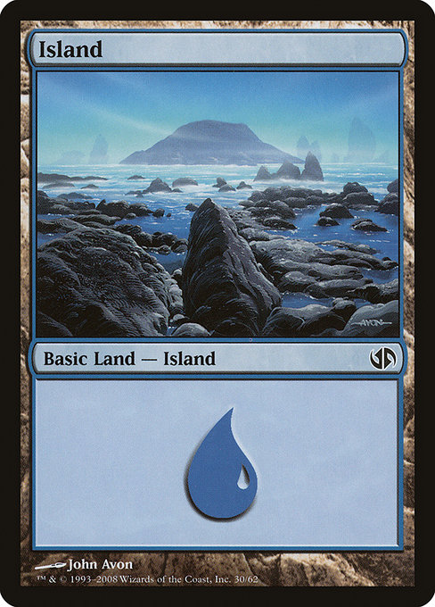 Island - Duel Decks: Jace vs. Chandra Common Card