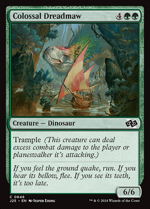 Colossal Dreadmaw - Foundations Jumpstart Common Card