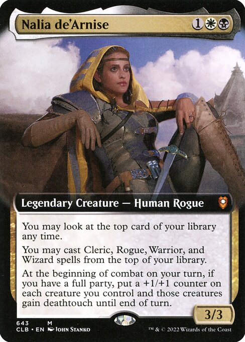 Nalia de'Arnise - Commander Legends: Battle for Baldur's Gate Mythic Card