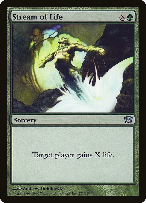 Stream of Life - Ninth Edition Uncommon Card