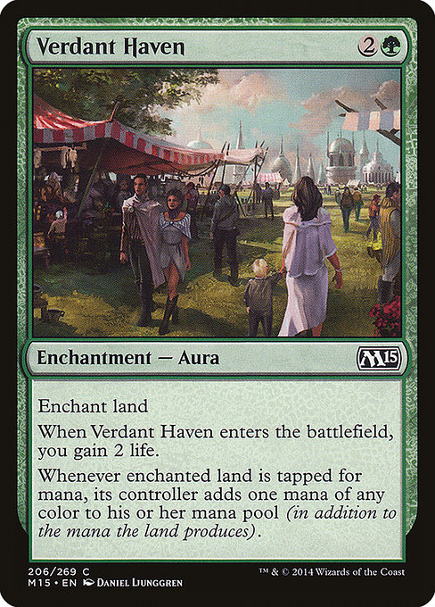 Verdant Haven - Magic 2015 Common Card