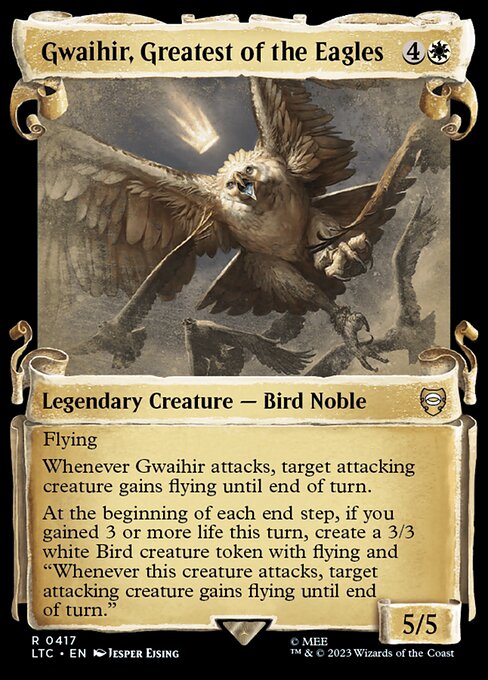 Gwaihir, Greatest of the Eagles - Tales of Middle-earth Commander Rare Card