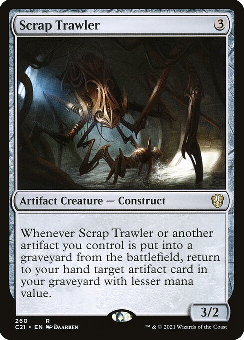 Scrap Trawler - Commander 2021 Rare Card