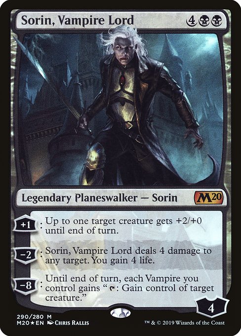 Sorin, Vampire Lord - Core Set 2020 Mythic Card