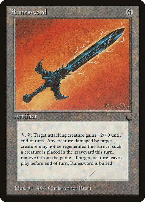 Runesword - The Dark Uncommon Card