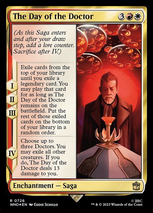 The Day of the Doctor - Doctor Who Rare Card