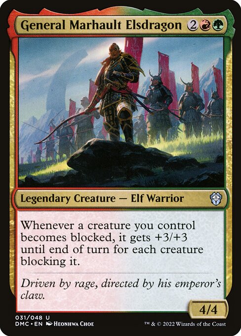 General Marhault Elsdragon - Dominaria United Commander Uncommon Card