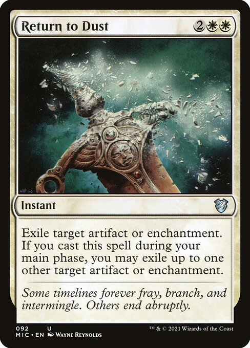 Return to Dust - Midnight Hunt Commander Uncommon Card