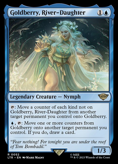 Goldberry, River-Daughter - The Lord of the Rings: Tales of Middle-earth Rare Card