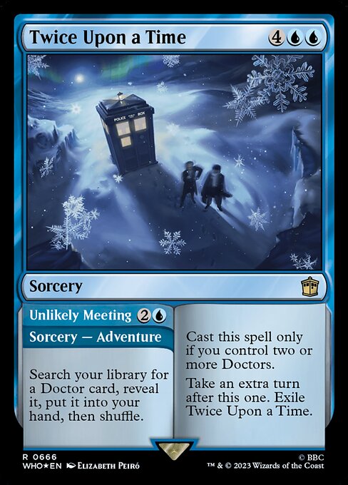 Twice Upon a Time // Unlikely Meeting - Doctor Who Rare Card