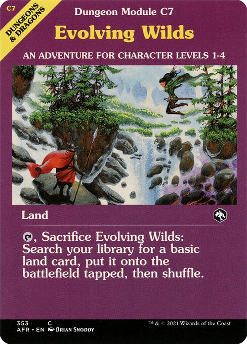 Evolving Wilds - Adventures in the Forgotten Realms Common Card
