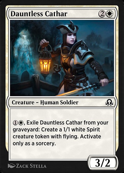 Dauntless Cathar - Shadows over Innistrad Remastered Common Card