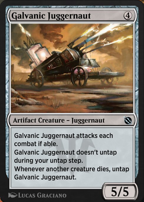 Galvanic Juggernaut - Shadows of the Past Uncommon Card
