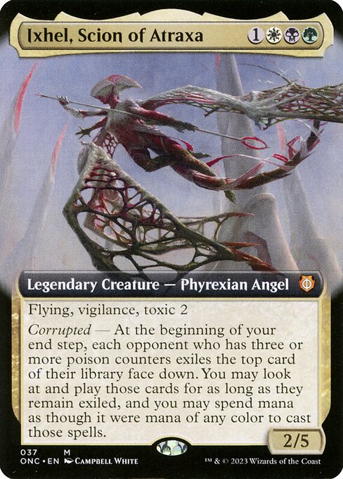 Ixhel, Scion of Atraxa - Phyrexia: All Will Be One Commander Mythic Card