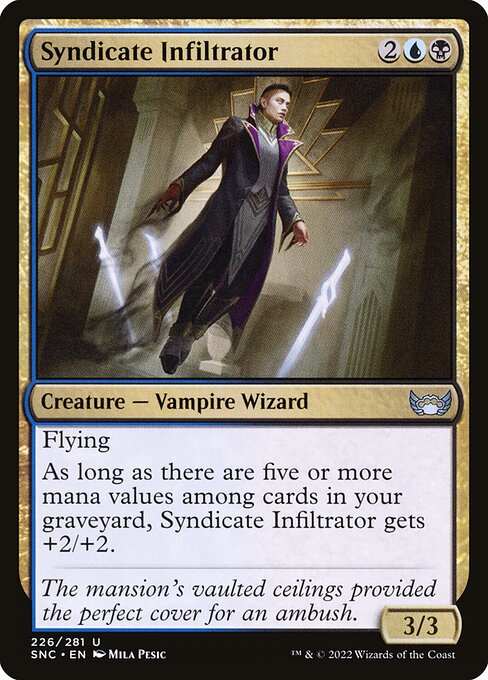 Syndicate Infiltrator - Streets of New Capenna Uncommon Card