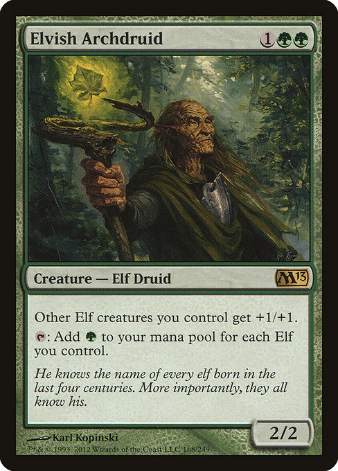Elvish Archdruid - Magic 2013 Rare Card