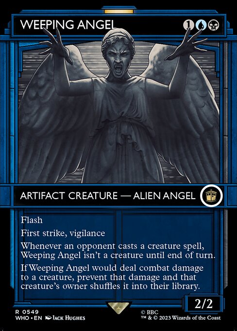 Weeping Angel - Doctor Who Rare Card