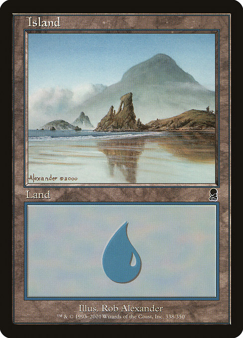 Island - Odyssey Common Card