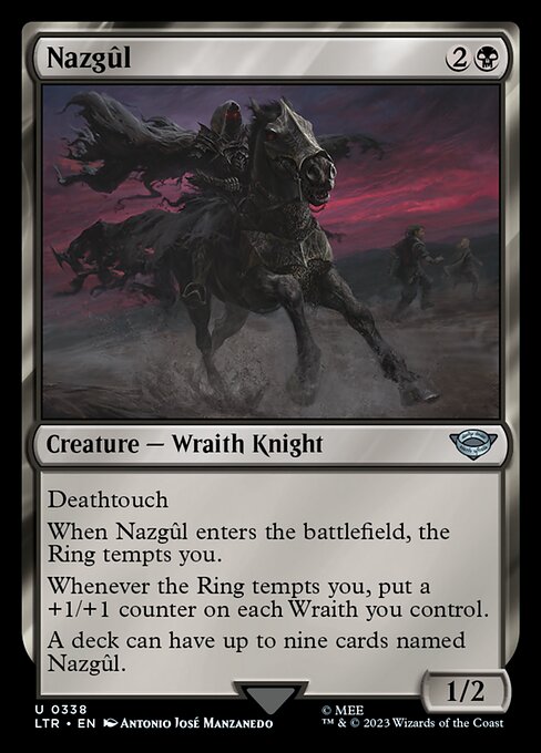 Nazgûl - The Lord of the Rings: Tales of Middle-earth Uncommon Card