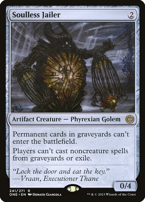 Soulless Jailer - Phyrexia: All Will Be One Rare Card