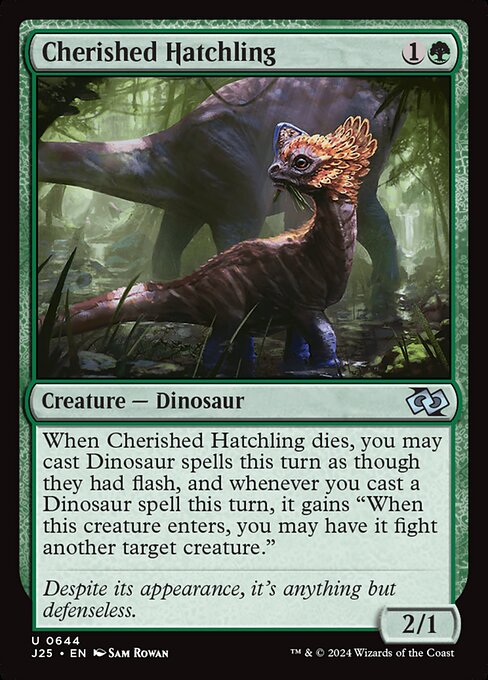 Cherished Hatchling - Foundations Jumpstart Uncommon Card