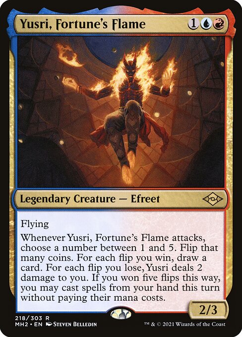 Yusri, Fortune's Flame - Modern Horizons 2 Rare Card