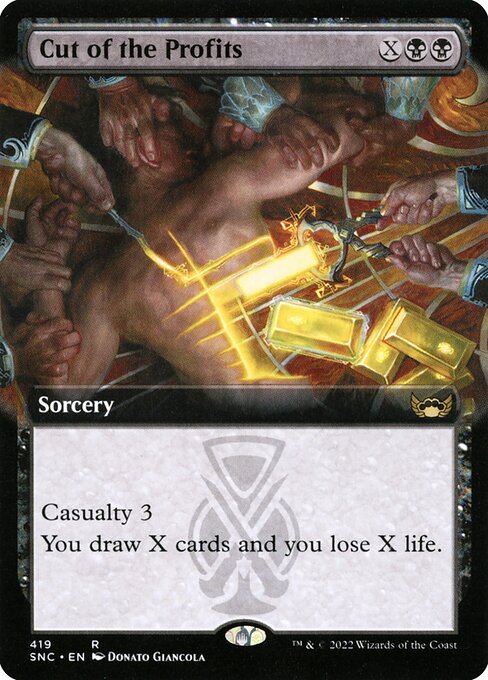 Cut of the Profits - Streets of New Capenna Rare Card