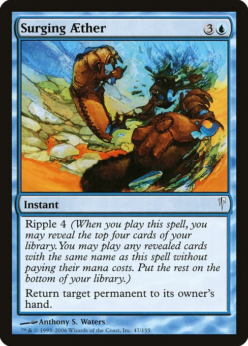 Surging Aether - Coldsnap Common Card