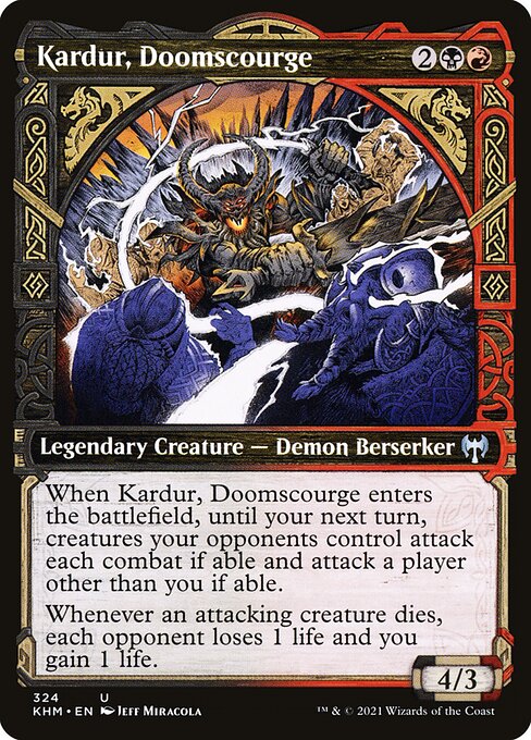 Kardur, Doomscourge - Kaldheim Uncommon Card