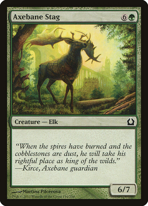 Axebane Stag - Return to Ravnica Common Card