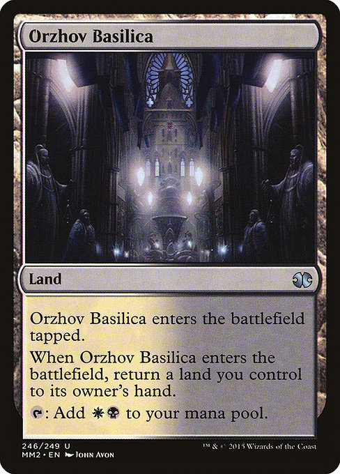 Orzhov Basilica - Modern Masters 2015 Uncommon Card