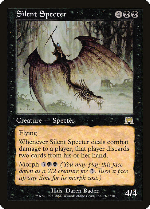 Silent Specter - Onslaught Rare Card