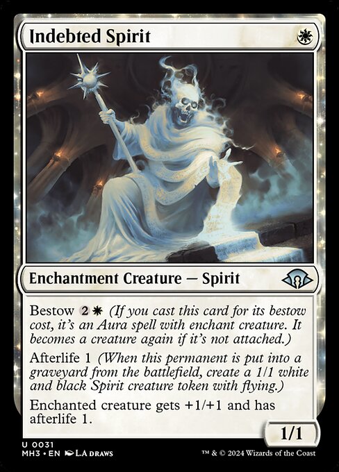 Indebted Spirit - Modern Horizons 3 Uncommon Card