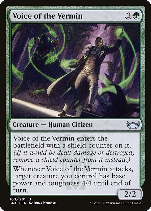 Voice of the Vermin - Streets of New Capenna Uncommon Card