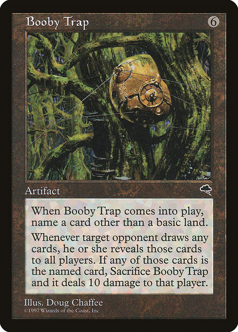 Booby Trap - Tempest Rare Card