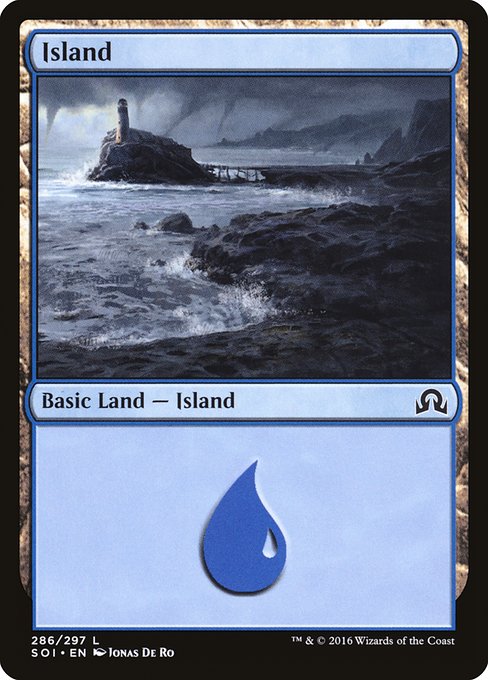 Island - Shadows over Innistrad Common Card