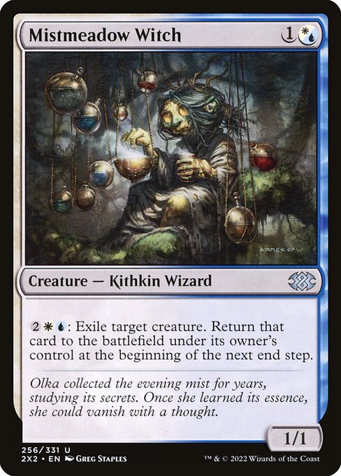 Mistmeadow Witch - Double Masters 2022 Uncommon Card