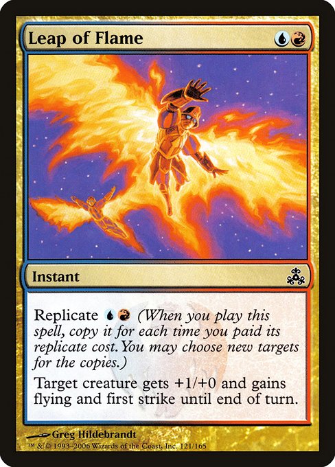 Leap of Flame - Guildpact Common Card