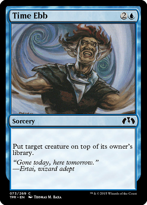 Time Ebb - Tempest Remastered Common Card