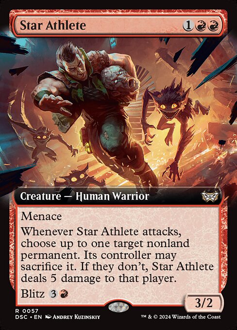 Star Athlete - Duskmourn: House of Horror Commander Rare Card