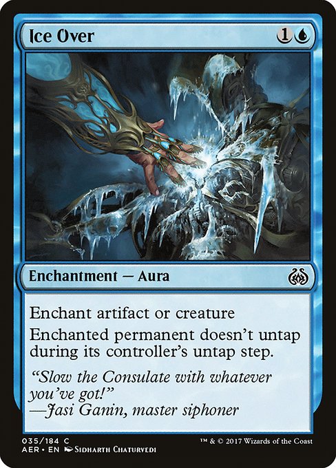 Ice Over - Aether Revolt Common Card