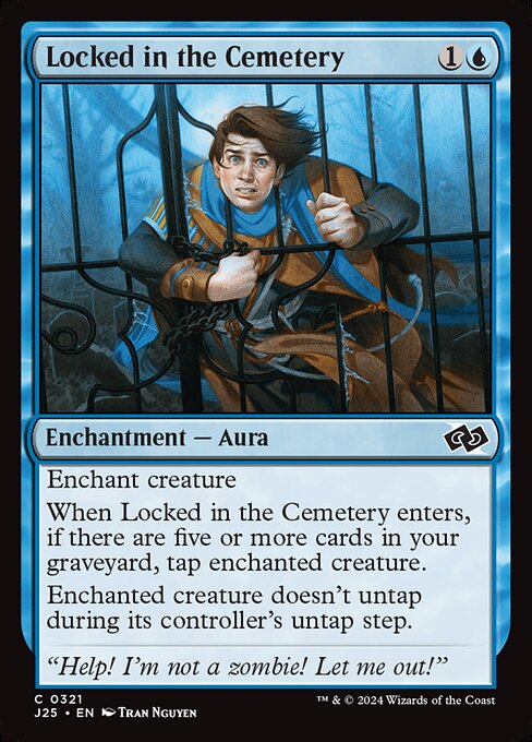 Locked in the Cemetery - Foundations Jumpstart Common Card