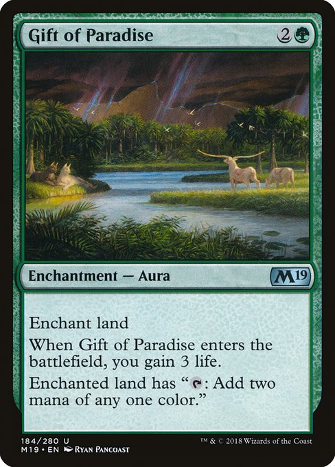 Gift of Paradise - Core Set 2019 Uncommon Card