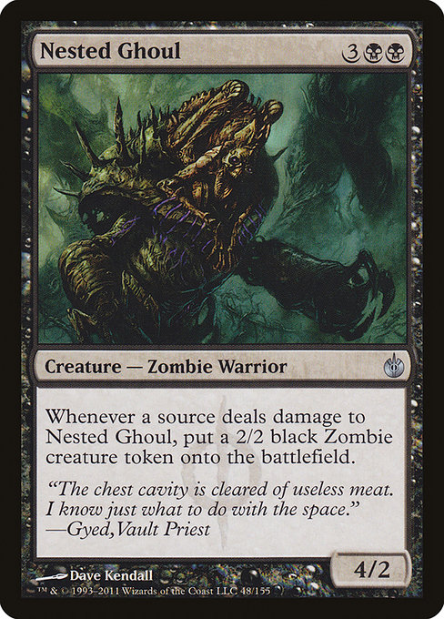 Nested Ghoul - Mirrodin Besieged Uncommon Card
