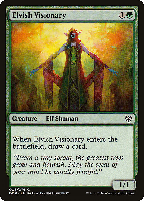 Elvish Visionary - Duel Decks: Nissa vs. Ob Nixilis Common Card
