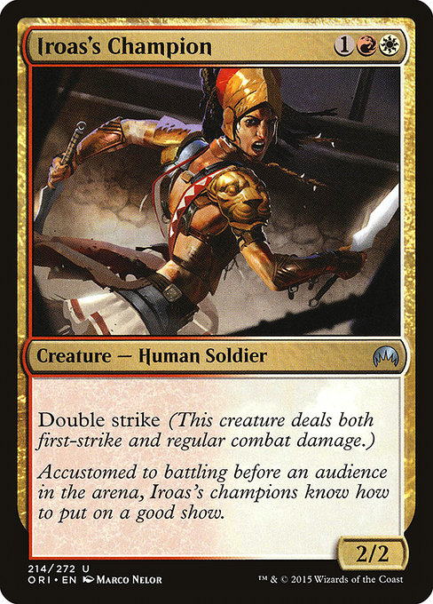 Iroas's Champion - Magic Origins Uncommon Card