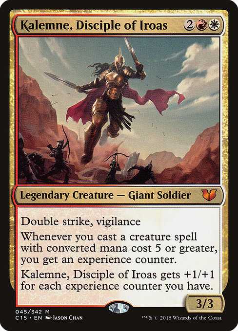 Kalemne, Disciple of Iroas - Commander 2015 Mythic Card