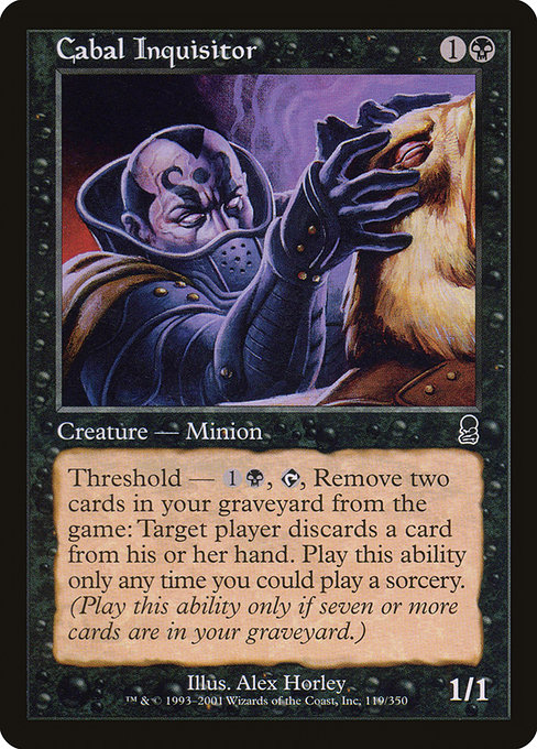 Cabal Inquisitor - Odyssey Common Card
