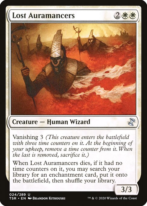 Lost Auramancers - Time Spiral Remastered Uncommon Card