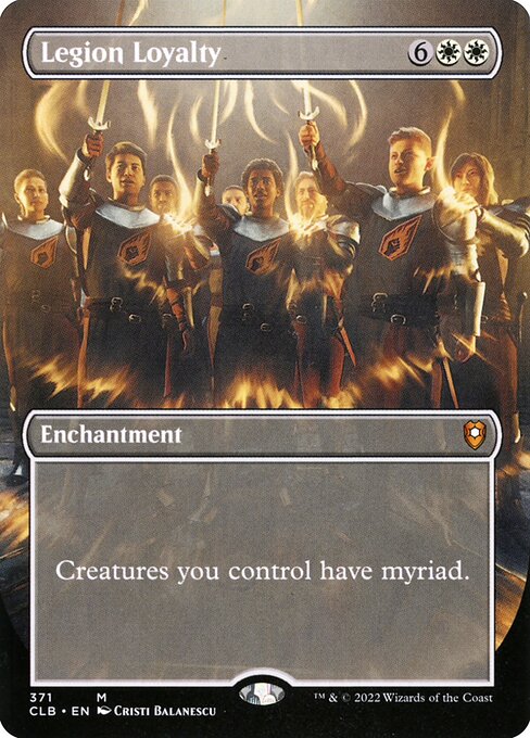 Legion Loyalty - Commander Legends: Battle for Baldur's Gate Mythic Card